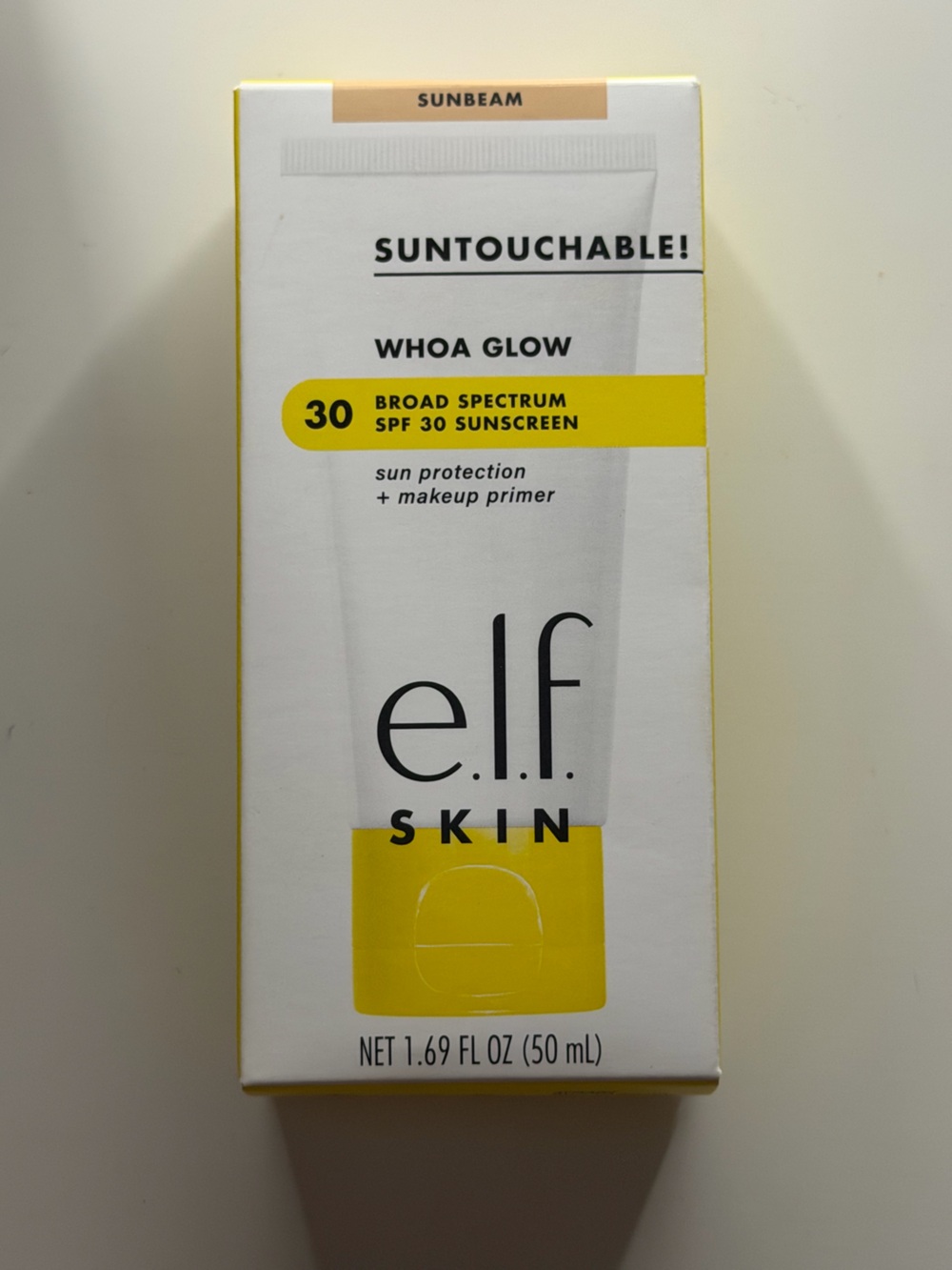 e.l.f. Skin Whoa Glow SPF 30 Sunscreen - Yellow
